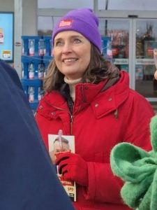 Kathrin im Bürgergespräch